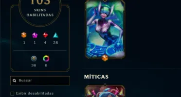 CONTA LOL- LVL 344 - 144 Champions - 103 Skins - FULL ACESSO