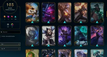 CONTA LOL- LVL 344 - 144 Champions - 103 Skins - FULL ACESSO