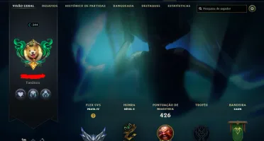 CONTA LOL- LVL 344 - 144 Champions - 103 Skins - FULL ACESSO