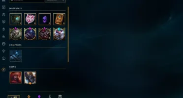 Conta lol plat 4 - 43 champs - 5 skins
