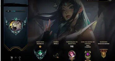 Conta lol plat 4 - 43 champs - 5 skins