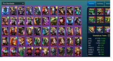 CONTA RAID SHADOW LEGENDS