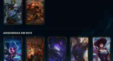 Conta Lol - Todos Os Champs - 270 Skins