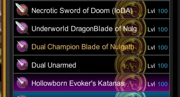 Conta Legend AQW