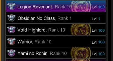 Conta Legend AQW