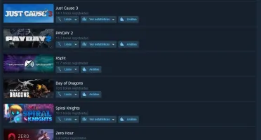 Conta Steam com 88 Jogos e bastante items em alguns