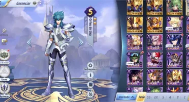 Conta saint seya awakening lvl 54