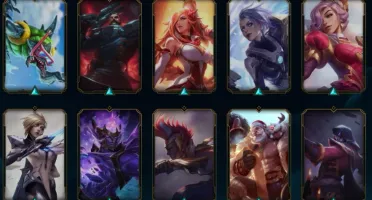 Conta LOL (2 PRESTIGIO AHRI E FIZZ)-Darius e hecarim mitica