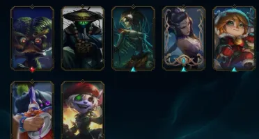 Conta LOL (2 PRESTIGIO AHRI E FIZZ)-Darius e hecarim mitica