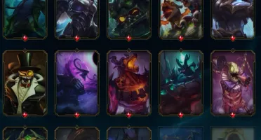 Conta LOL (2 PRESTIGIO AHRI E FIZZ)-Darius e hecarim mitica
