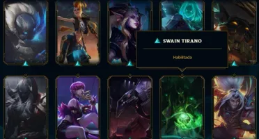 Conta LOL (2 PRESTIGIO AHRI E FIZZ)-Darius e hecarim mitica