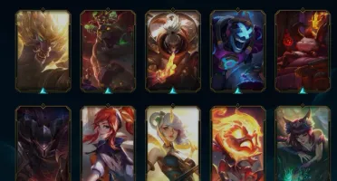 Conta LOL (2 PRESTIGIO AHRI E FIZZ)-Darius e hecarim mitica