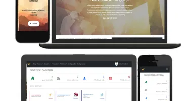 Plataforma online em PHP para gerenciamento de Igrejas.