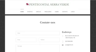 Plataforma online em PHP para gerenciamento de Igrejas.