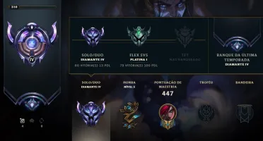 CONTA DIAMANTE 4 TODOS OS CAMPEOES