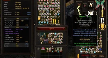MEGAMU 12 Contas + Itens + MC e MP (Duas ACCs com 200rr)
