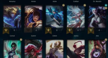 Conta DIAMANTE League of Legends