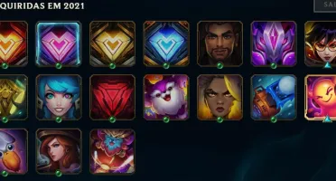 Conta DIAMANTE League of Legends