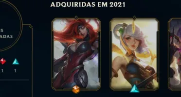 Conta DIAMANTE League of Legends