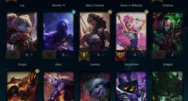 Conta DIAMANTE League of Legends