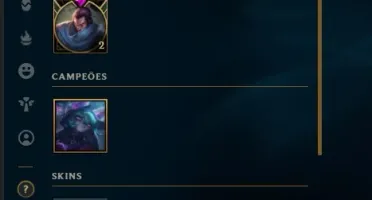Conta de Lol - Diamante 2 - MMR BOM - 114 REAIS