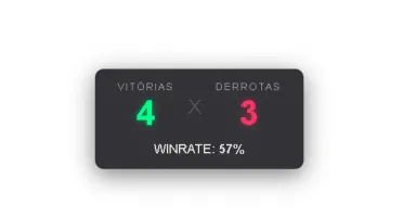 Contador De Winrate Overlay Obs Studio
