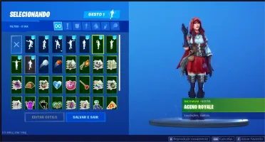 CONTA DE FORTNITE COM SALVE O MUNDO, leia a descrição!!1
