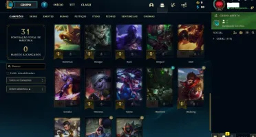 CONTA PLATINA 3 33 CHAMPS