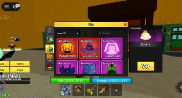 Conta Blox Fruit 95% De Tudo Do Jogo.