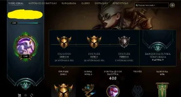 Conta LoL desda S3, TODOS OS CHAMPS