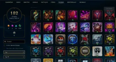 Conta LoL desda S3, TODOS OS CHAMPS