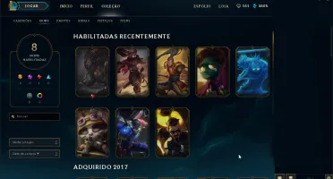 Conta League of Legends - Platina 3