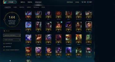 Conta League of Legends - Platina 3