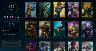 CONTA EX MESTRE COM 110 SKINS - ACEITO OFERTAS