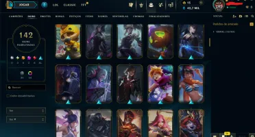 CONTA EX MESTRE COM 110 SKINS - ACEITO OFERTAS