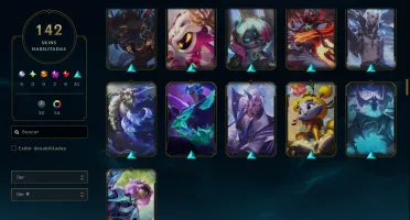 CONTA EX MESTRE COM 110 SKINS - ACEITO OFERTAS