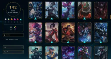 CONTA EX MESTRE COM 110 SKINS - ACEITO OFERTAS