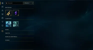 CONTA LEVEL 30 UNRANKED 13 CHAMPS 5 SKINS