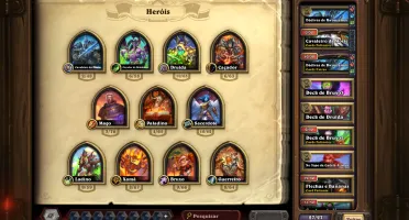 Conta Hearthstone - 2014 / 160+ lendárias e versos raros