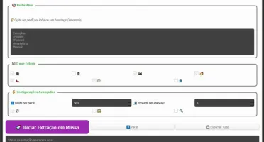 Extractor de contatos Instagram-Phoenix Numeros e emails