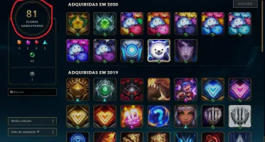Conta LOL - Platina IV - LVL 66 - 49 Champs - 2 Skins Ult.