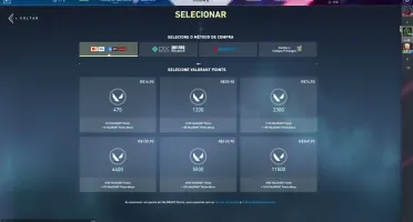 CONTA FULL ACESSO VALORANT 4.200K RP P SAIR RAPIDO (3 SKINS)