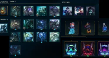 Conta LOL ✅ LVL 43 ✅ ELO GOLD ✅ Skin ULTIMATE da Sona ❗️❗️