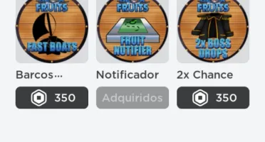 Vendo Conta de Blox fruits com Notificador de frutas