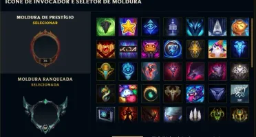 CONTA LOL PLATINA 50 CHAMPS 19 SKINS