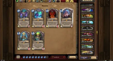Conta Hearthstone 129 lendárias no Wild ( 59 no padrão)