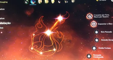 Conta com Venti 1 constelação / espada e lança 5 estrelas