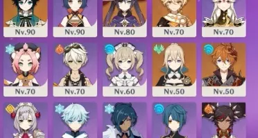 ACC com 8 Personagens 5 Estrelas BARATISSIMA