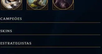 CONTA BRONZE IV / SKINS LENDÁRIAS E ÉPICAS