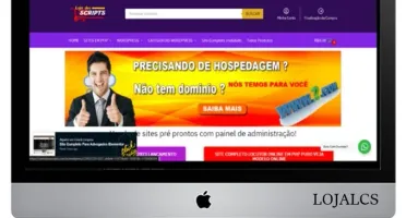 Loja de vendas online com entrega via download